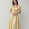 Buttercup Elegance Maxi Dress