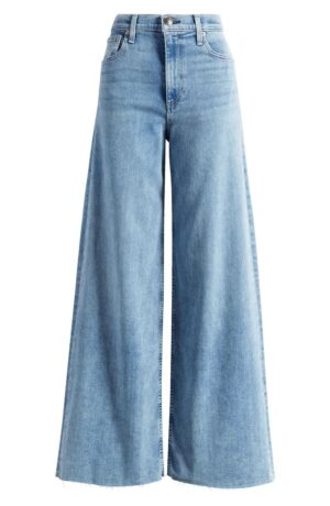 Denim Flow Wide-Leg Jeans